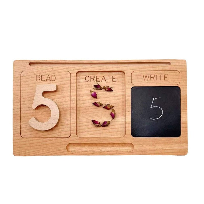 Montessori writing board